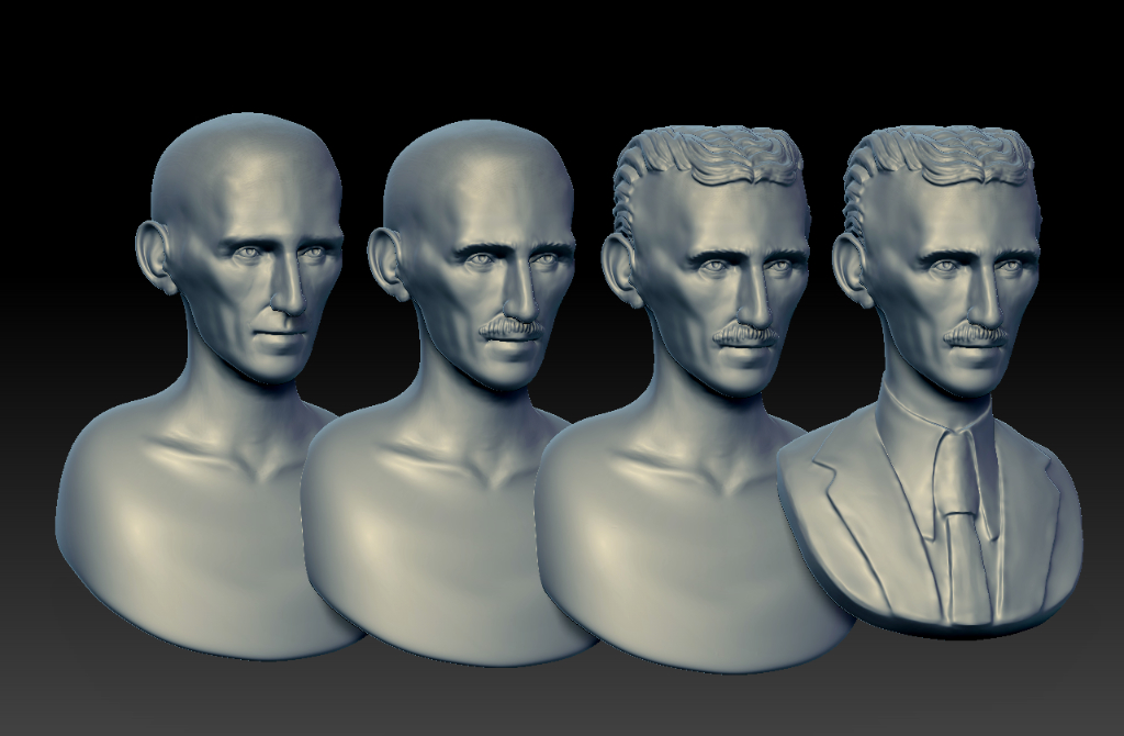 Nikola Tesla Bust – Mega Blaster Systems
